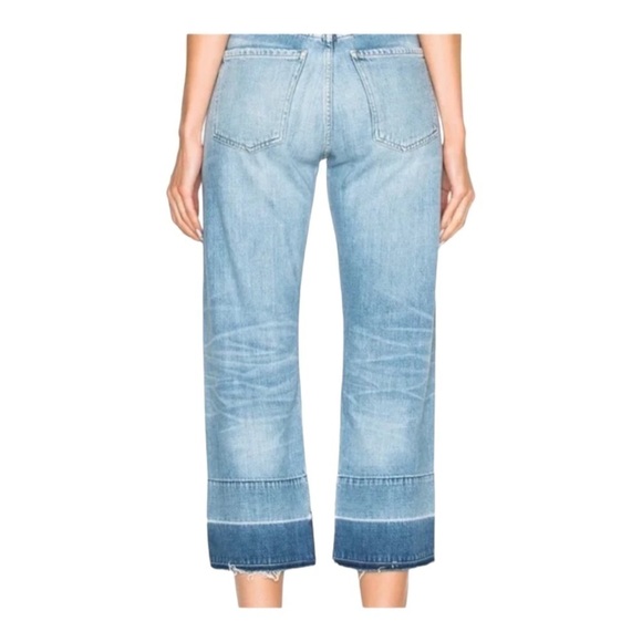 Citizens of Humanity Cora Crop Jeans with Undone Hem - Picture 7 of 10